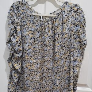 Floral Print Women's Top
